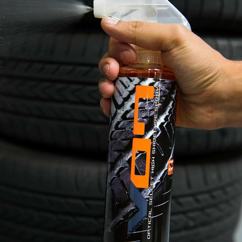 Chemical Guys Optical Select Wet Tire Shine and Trim Dressing voor Gladde Oppervlakken