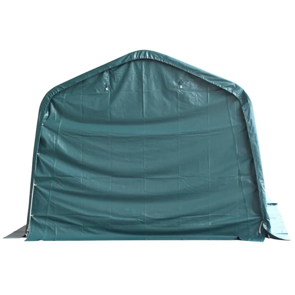 Veetent verwijderbaar 550 g/m² 3,3x16 m VINYL donkergroen