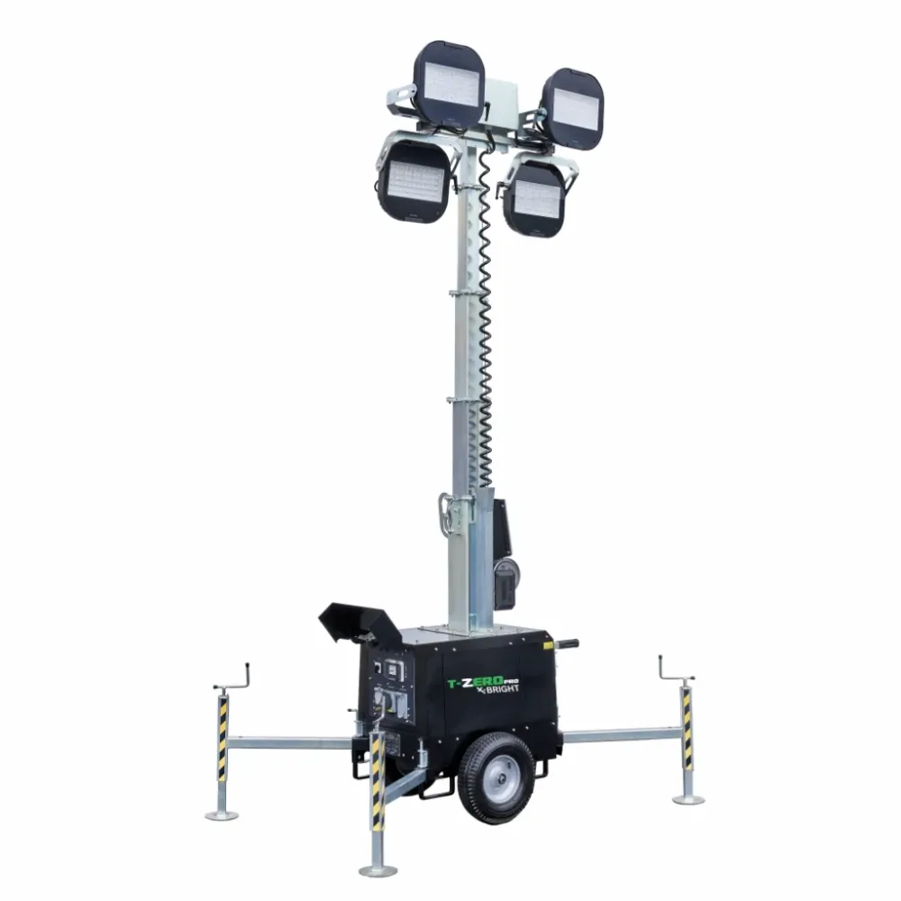 Drukvaste Trime X-Bright E1200 4 X 320W High Output Plug LED Light Tower