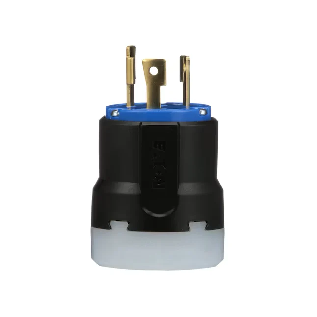 Eaton Arrow Hart 30-Amp 250-Volt NEMA L6-30p 3-wire Grounding Industrial Locking Plug, Blauw