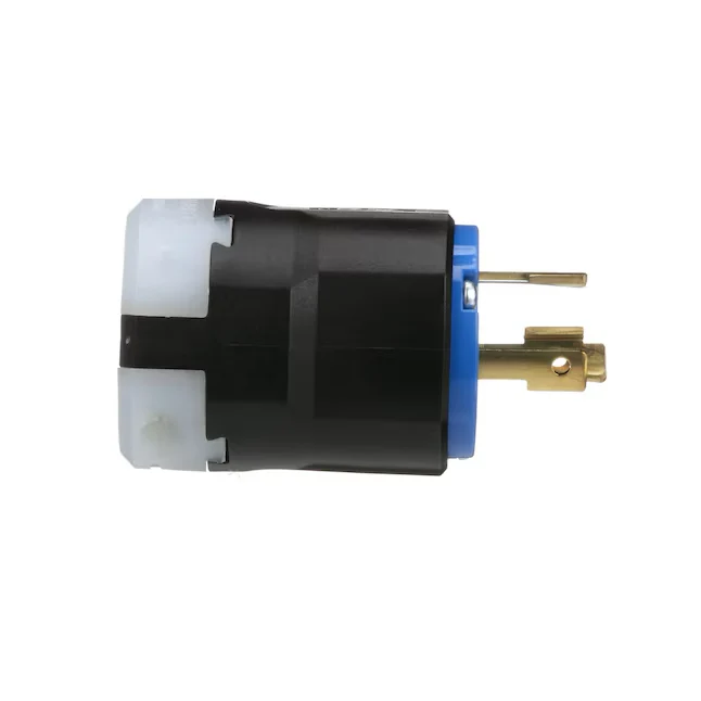 Eaton Arrow Hart 30-Amp 250-Volt NEMA L6-30p 3-wire Grounding Industrial Locking Plug, Blauw