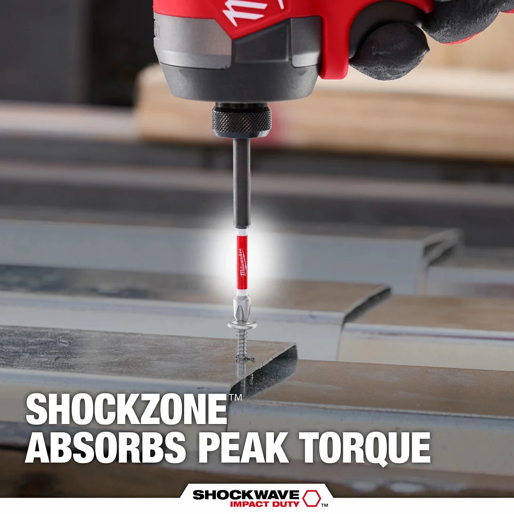 Milwaukee Tools (25) 1IN INSRTBIT PH2 RDCDIA 48-32-4746 met Leakproof Afdichting