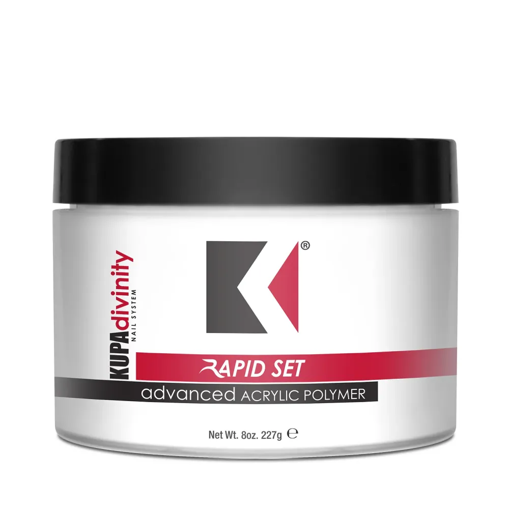 Acrylic Powder Rapid Set 8oz. helder - voor Industriële Toepassingen
