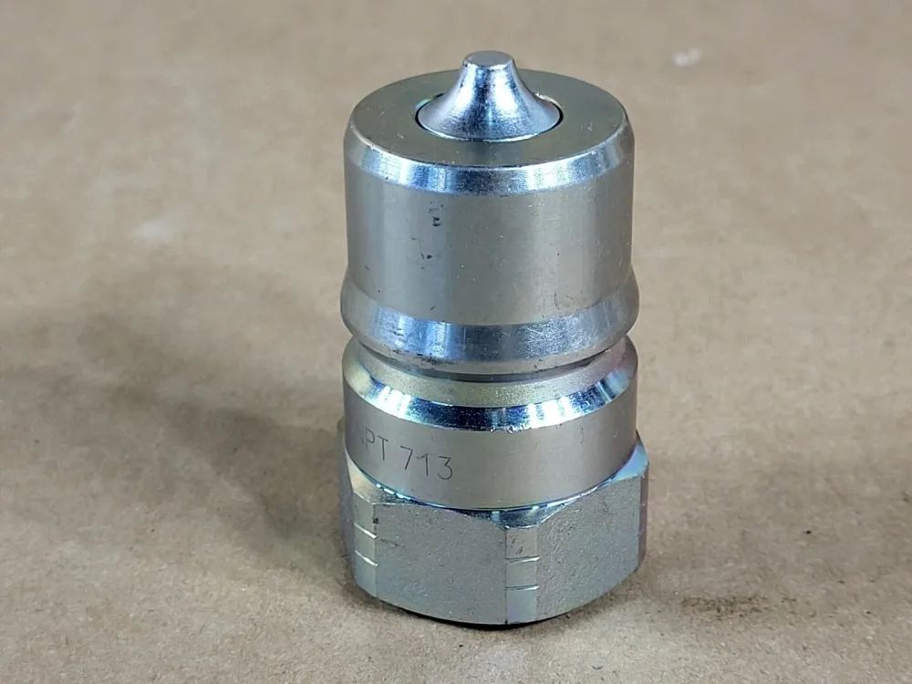 Aluminium 1" Hydraulic Spoedig Coupling HNV-16-16N-NPT (Bag 2)