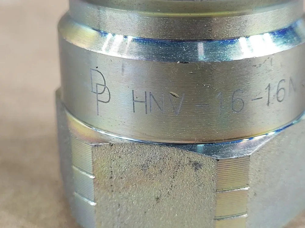Aluminium 1" Hydraulic Spoedig Coupling HNV-16-16N-NPT (Bag 2)