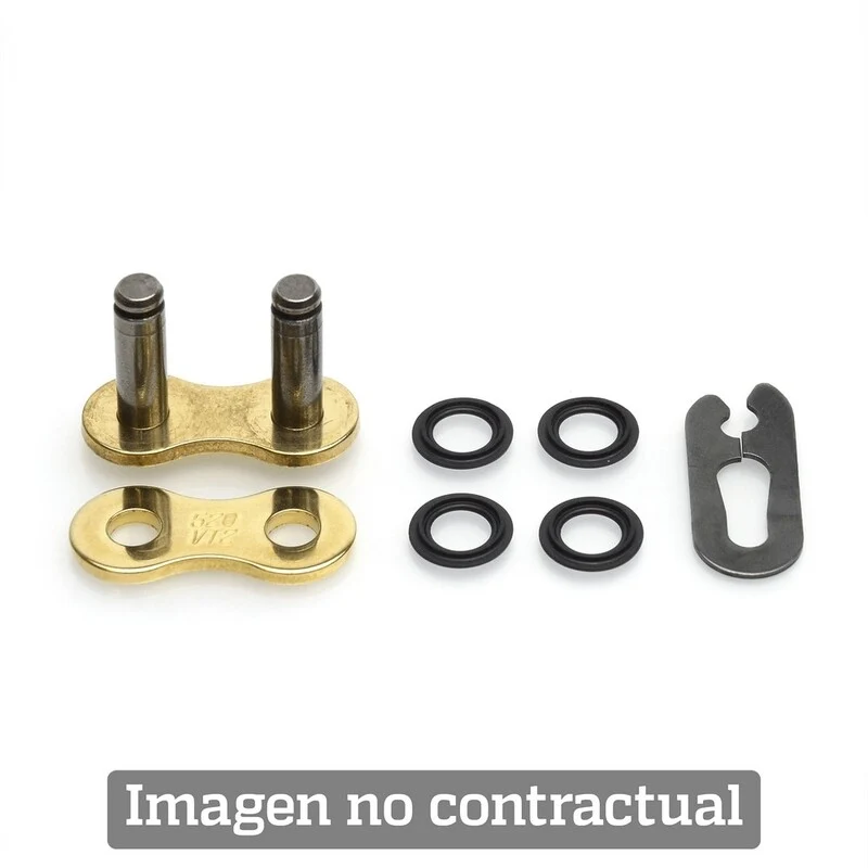Enganche de cadena RK cierre rápido 428GXW negro voor Lucht- en Ruimtevaart
