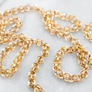 Gegalvaniseerd Roestvrij Openwork Sphere Chain Lobster Clasp