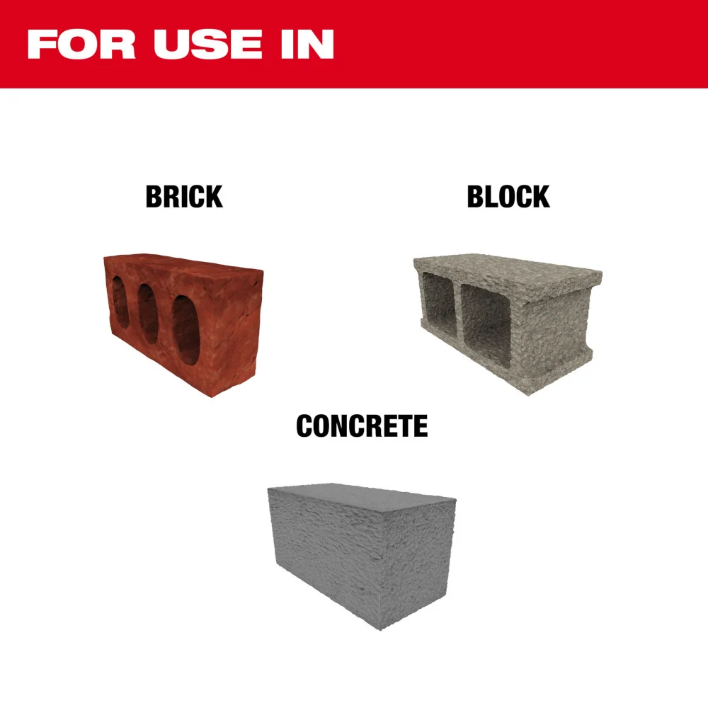 Milwaukee Tools SDS MAX SLGE 1" X 16" Flat Chsl 48-62-4252