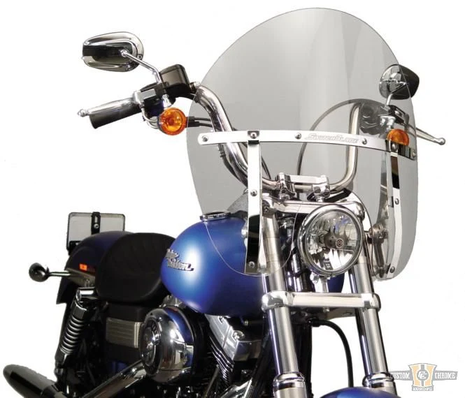 RVS Switchblade Chopped Quick Release Windshield Glashelder Harley-Davidson