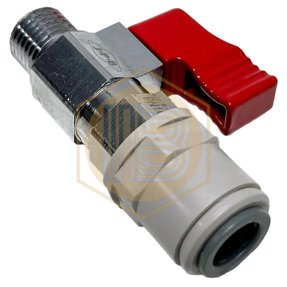 Shut‑off valve pressure reducer 3/8" prompt coupling