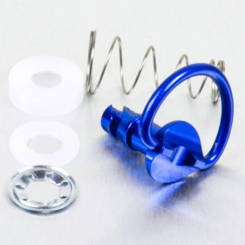 Tornillo rápido de Aluminio 1/4 de vuelta Pro-Bolt 17mm azul LQRCLIP17B