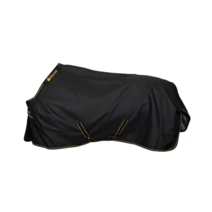 Irish Turnout Rug, 100 g Black/Gold 145