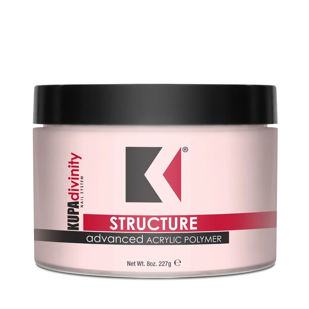 Kurk poeder Acrylic Powder Structure 8oz ( Cover Framboos )