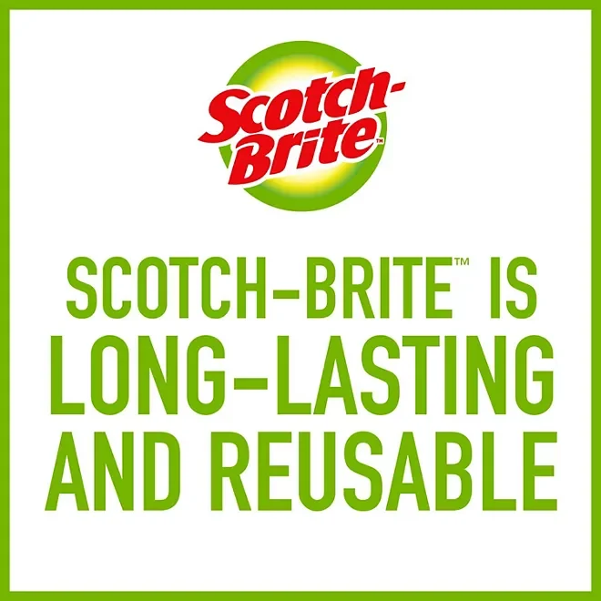 Kurk vilt Scotch-Brite Heavy Duty Industrial Sized Scour Pads (20ct.)