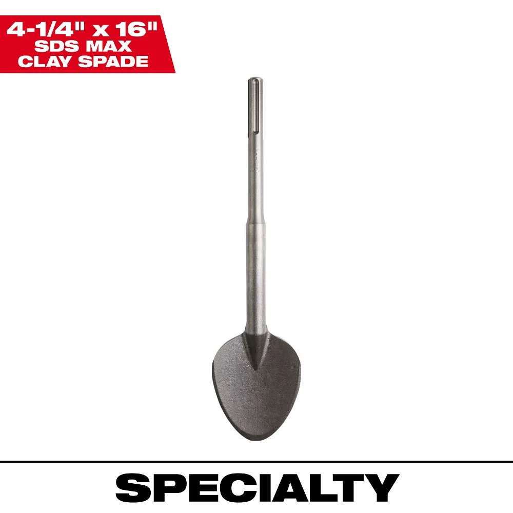 Milwaukee Tools SDSMAX Clay Spade 48-62-4094