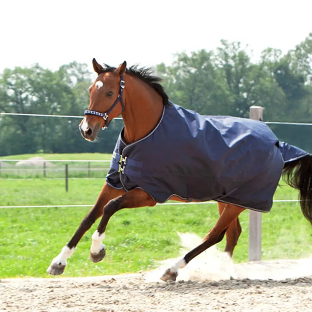 Montreal Turnout Rug, 100g Dark Zeeblauw 115