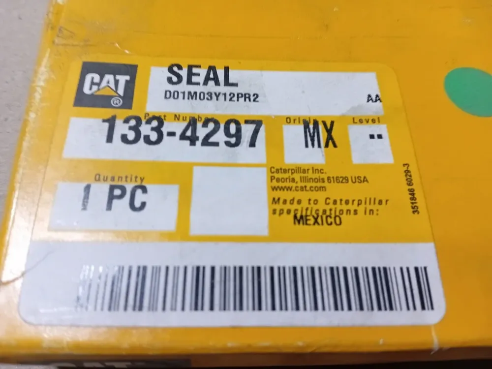 95 mm x 69 mm x 95 mm Rubberen Seal-Lip 133-4297
