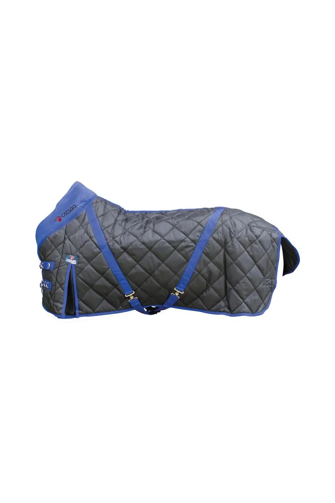 Stable Rug 420D, 300 g Black/Blue 165