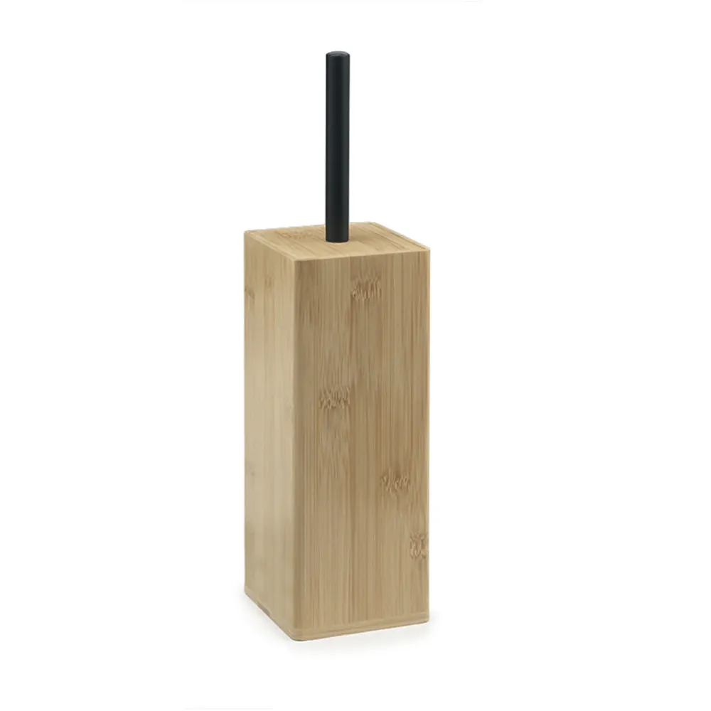 Tall bamboo brush Gedy Bonnie series - Natural/Matte Black