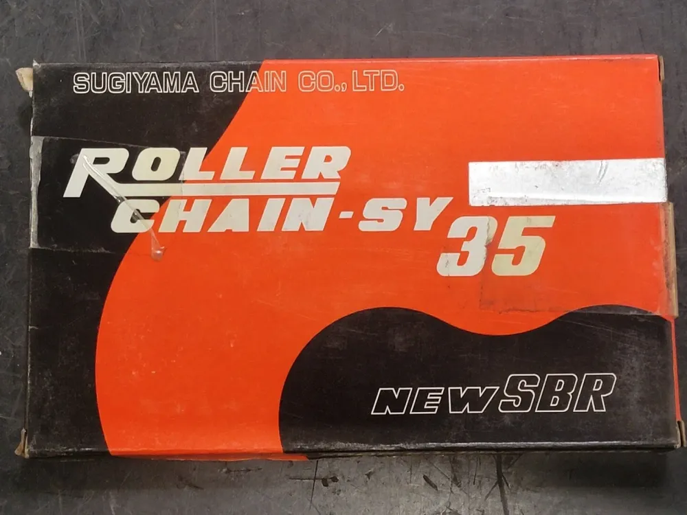 Riveted Roller Chain ANSI 35, 10FT, 3/8" Pitch