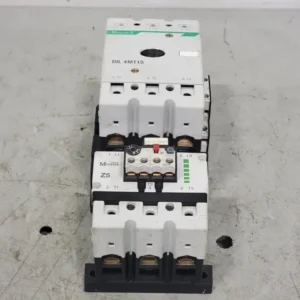 130 Amp, 3 Pole, 120 VAC Coil Contactor DIL4M115 w/ Overload Relay