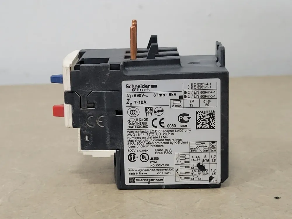 7-10 Amp Thermal Overload Relay LRD 14