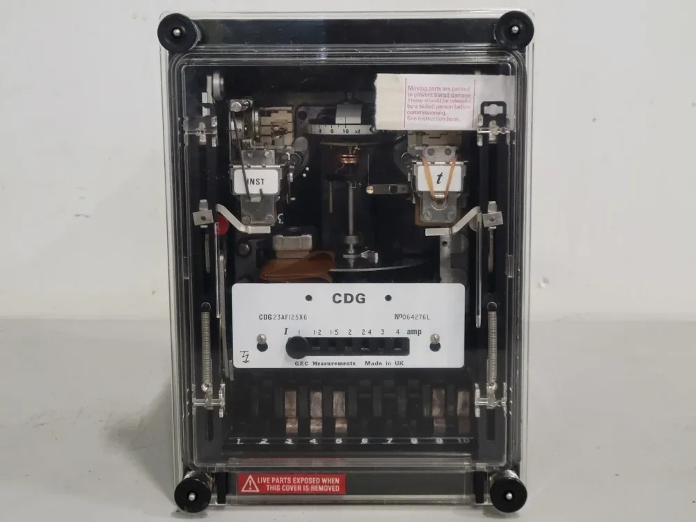 1/4 Amp Inverse Time Overcurrent & Earth Fault Relay CDG23AF125X6