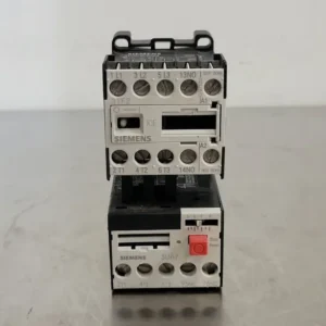 16 Amp, 3 Pole, 1NO, 110/120 VAC Coil Contactor 3TF2010-0AK61 w/ Overload Relay
