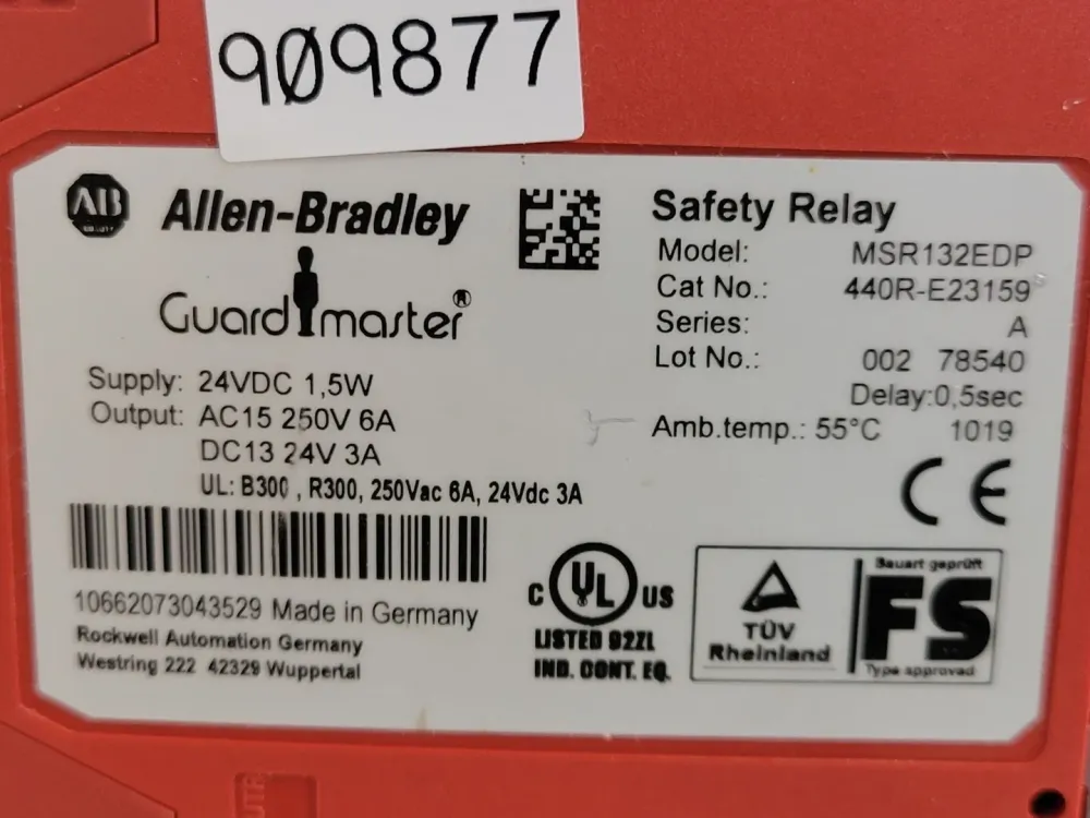 3 Amp Safety Relay MSR132EDP