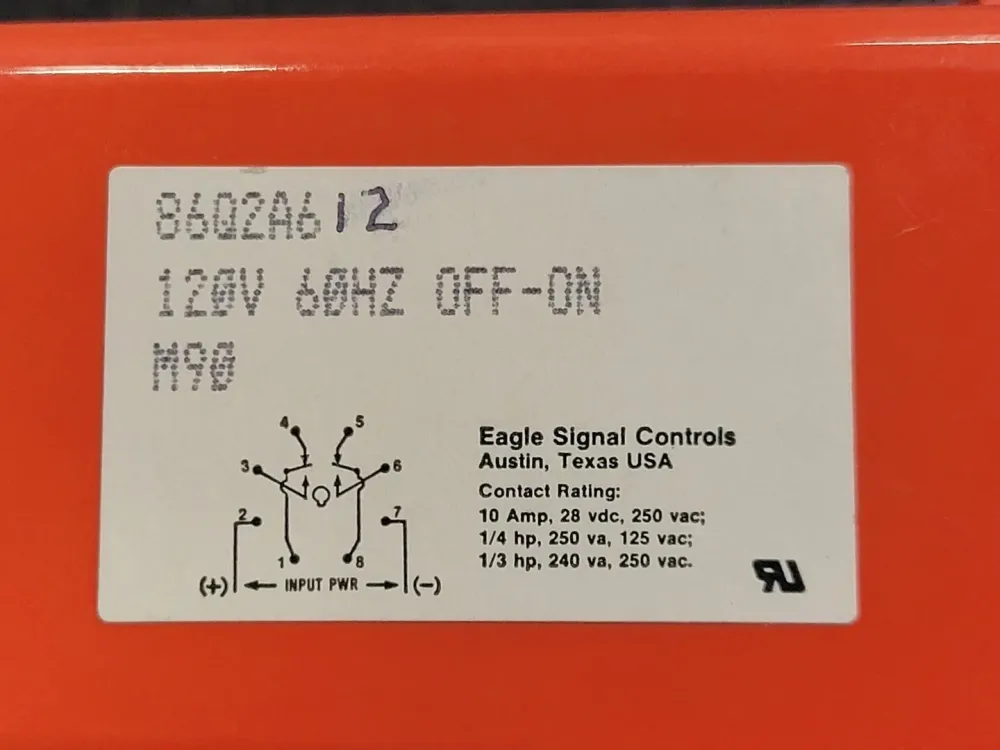 10 Amp Time Delay Relay 86Q2A612