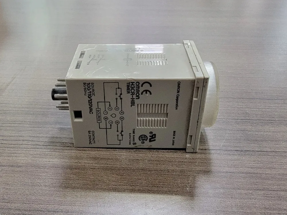 5 Amp Time Delay Relay H3CR-H8L AC100-120 S