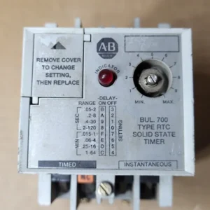 5 Amps Solid State Timing Relay 700-RTC00000U1, Series