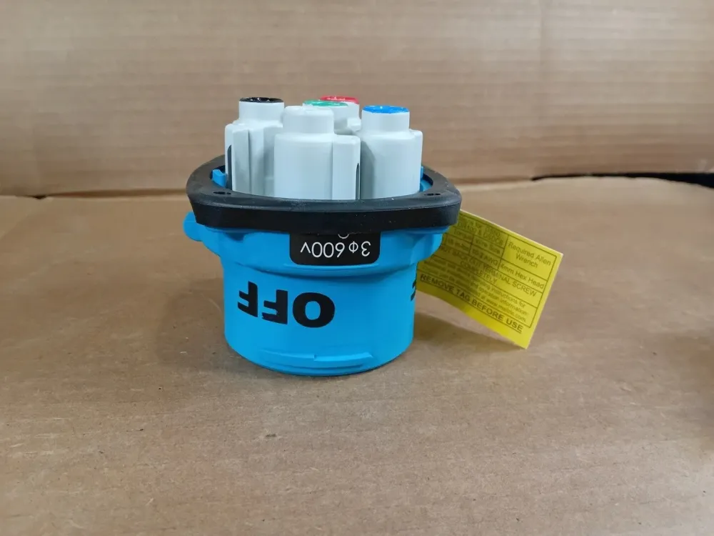 DS100C Inlet Poly Blauw Size 4, 33-68183-C-K14-338