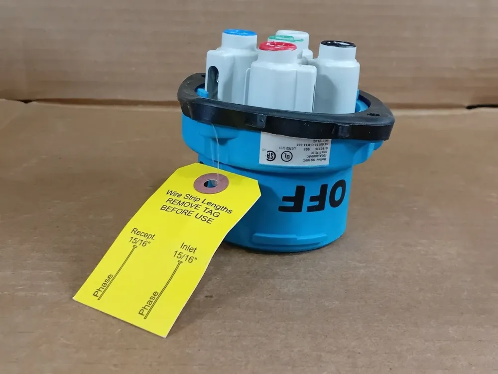 DS100C Inlet Poly Blauw Size 4, 33-68183-C-K14-338