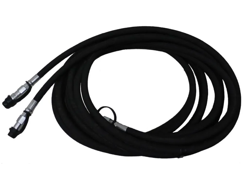 Ics Hydraulic Hose Set, 25 Ft (7.5 M), Two-Way, Qd Couplers #70466