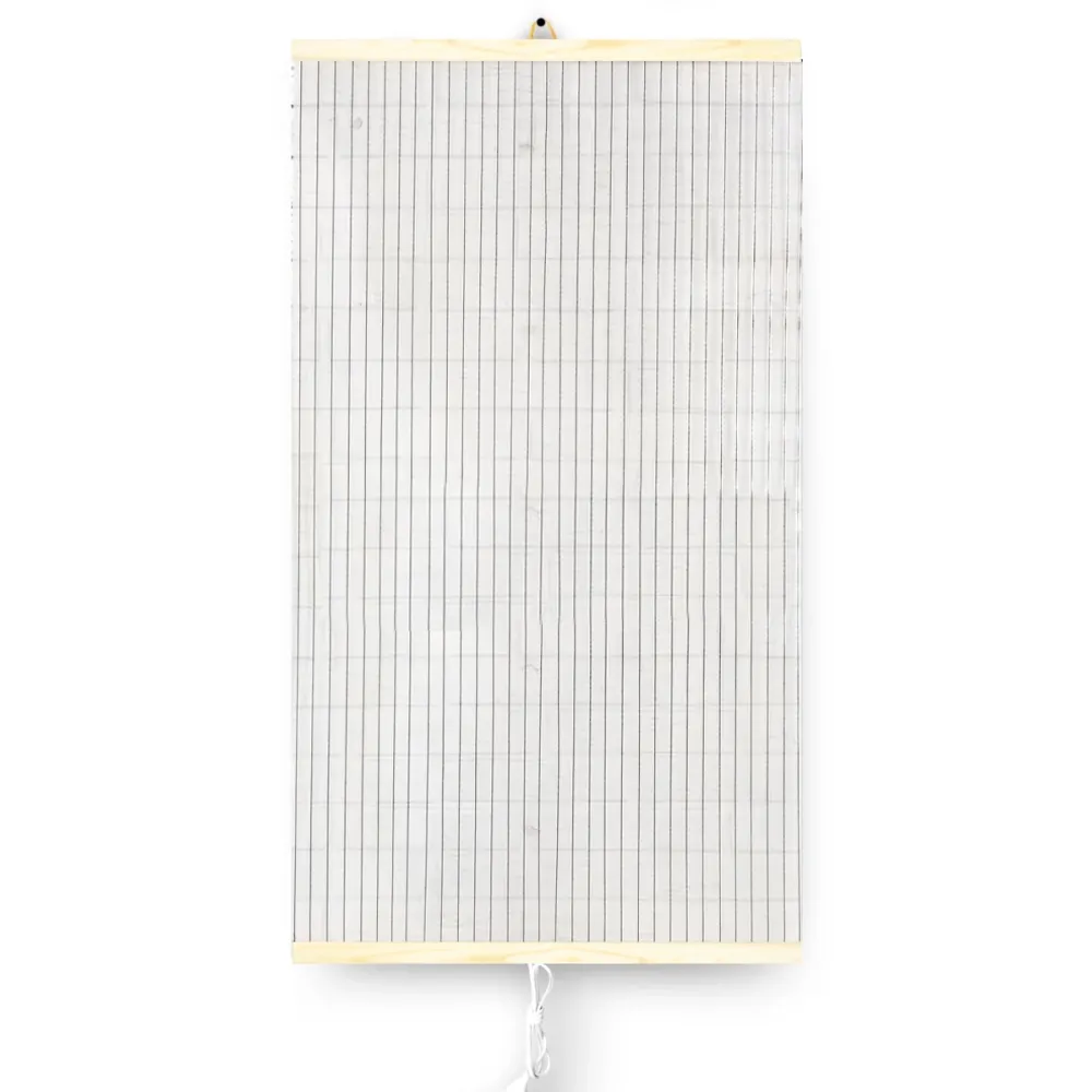 Infraroodverwarming - flexibel verwarmingspaneel 430W TRIO design 14 transparant, afmetingen 100x57cm met regelaar