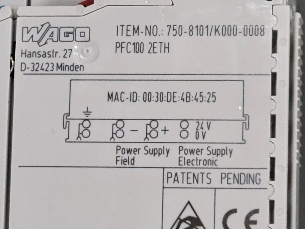 Instelbaar Controller 750-8101/K000-0008