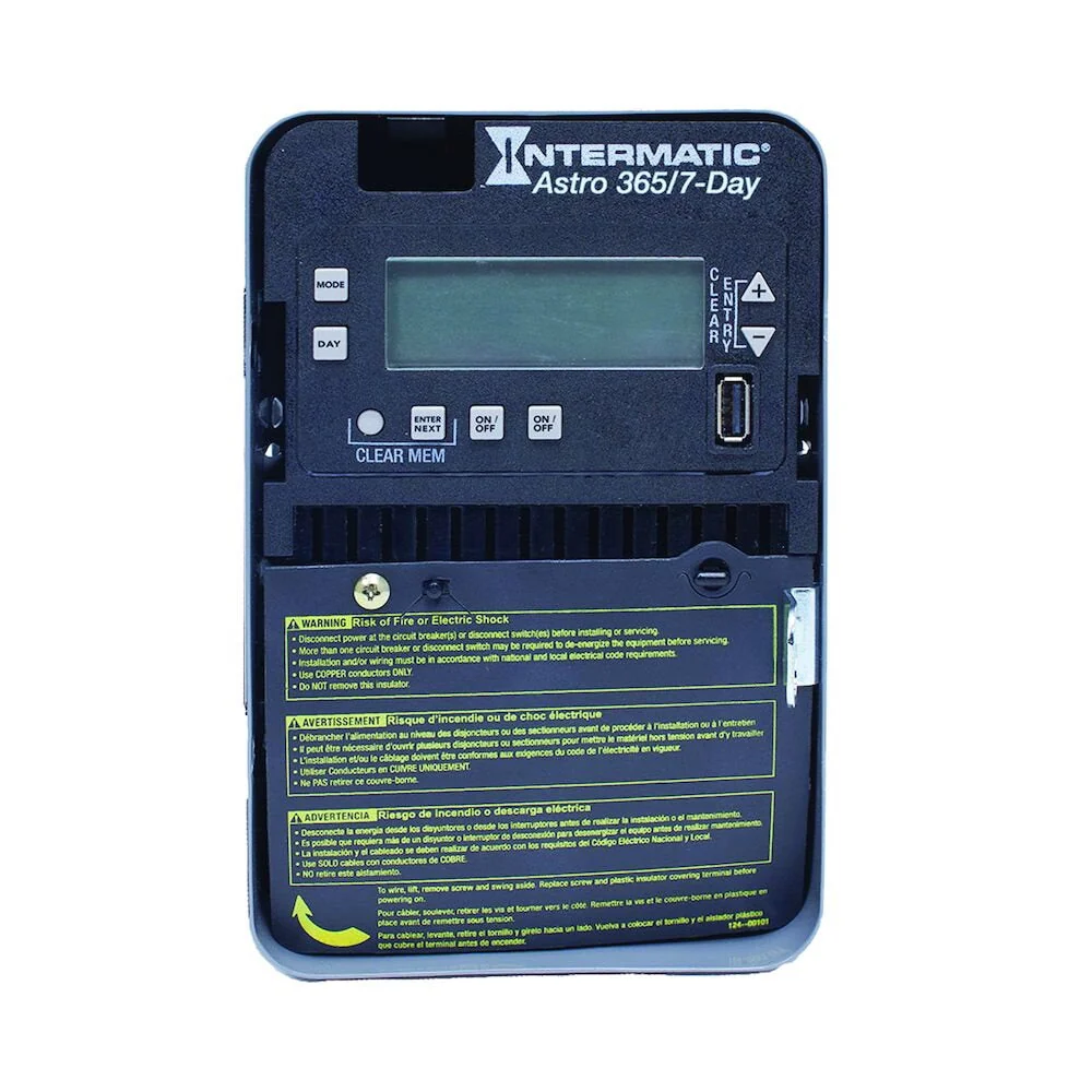 Intermatic - ET2825C - Astronomic 7-Day/365 Day 2-Circuit Electronic Control, 120-277 VAC