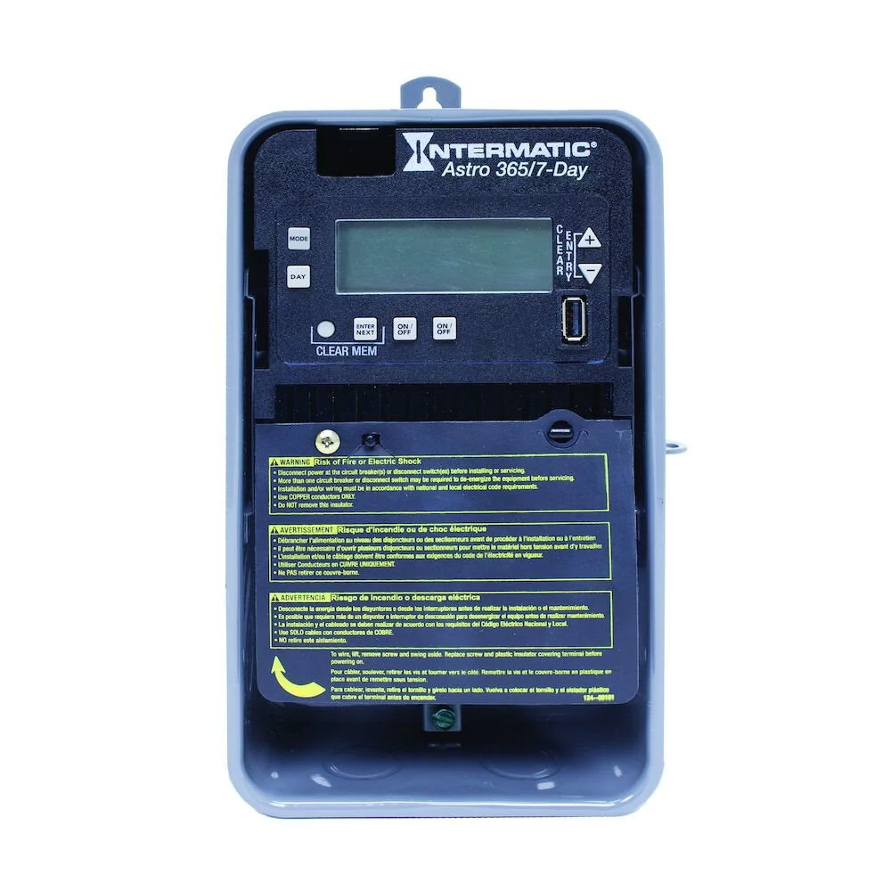 Intermatic - ET2825CR - Astronomic 7-Day/365 Day 2-Circuit Electronic Control, 120-277 VAC