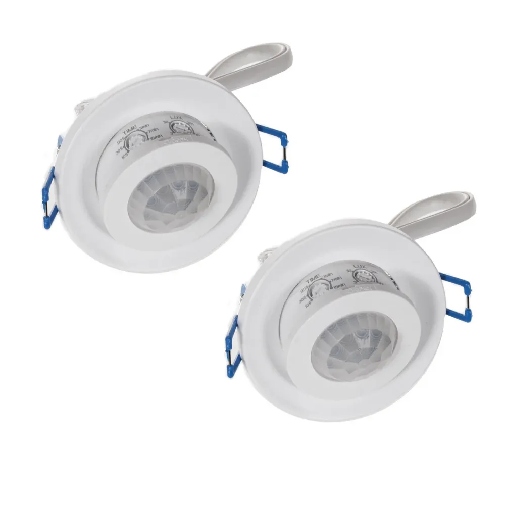 MacLean MCE143 Dubbele infrarood bewegingssensor detector PIR 2 PCS Mechanisch universele 8m