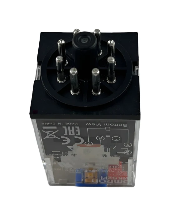 National Equipment 5700-91 Relay, 48VDC, 8-Pin, Octal Base, DPDT
