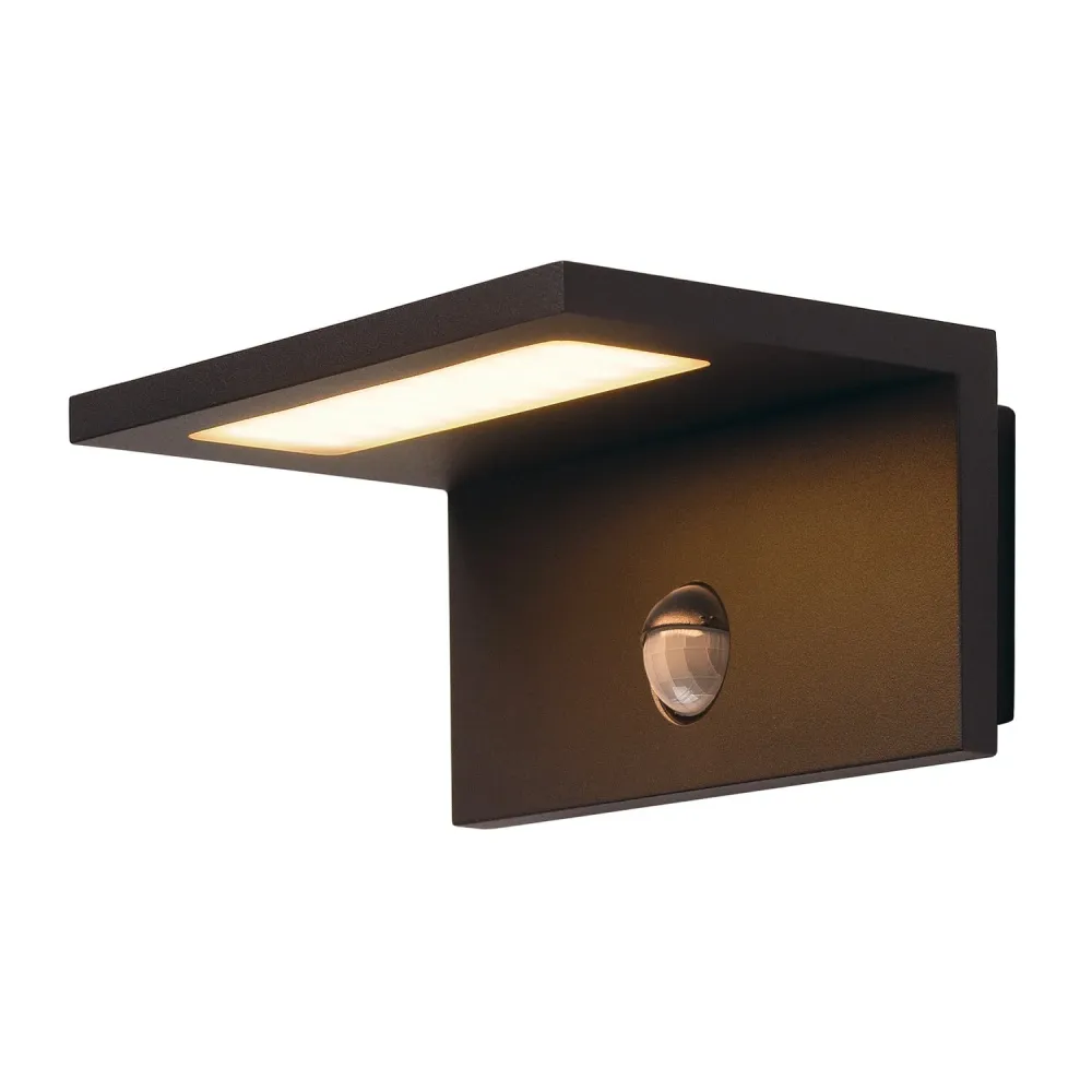 SLV Buitenlamp ANGOLUX SENSOR IP44 Antraciet