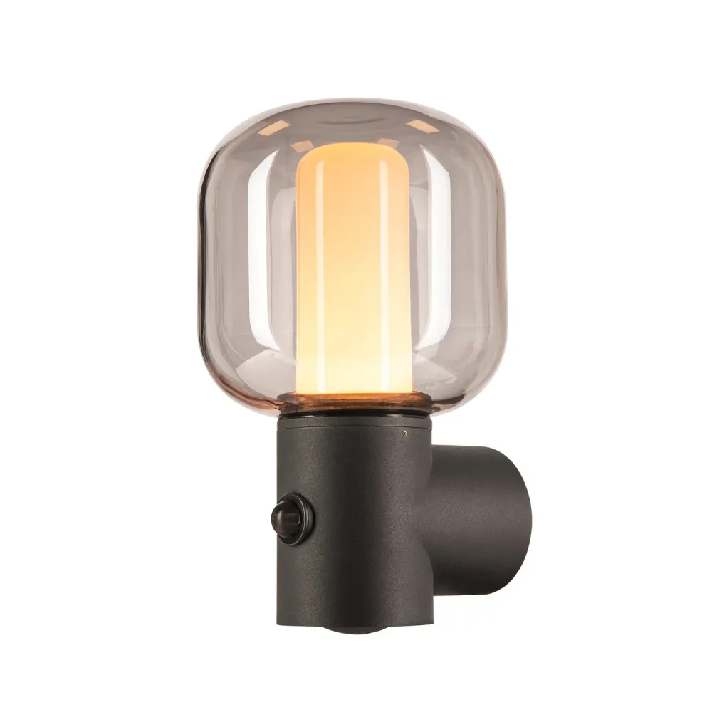 SLV Buitenlamp OVALISK SENSOR IP65 Antraciet