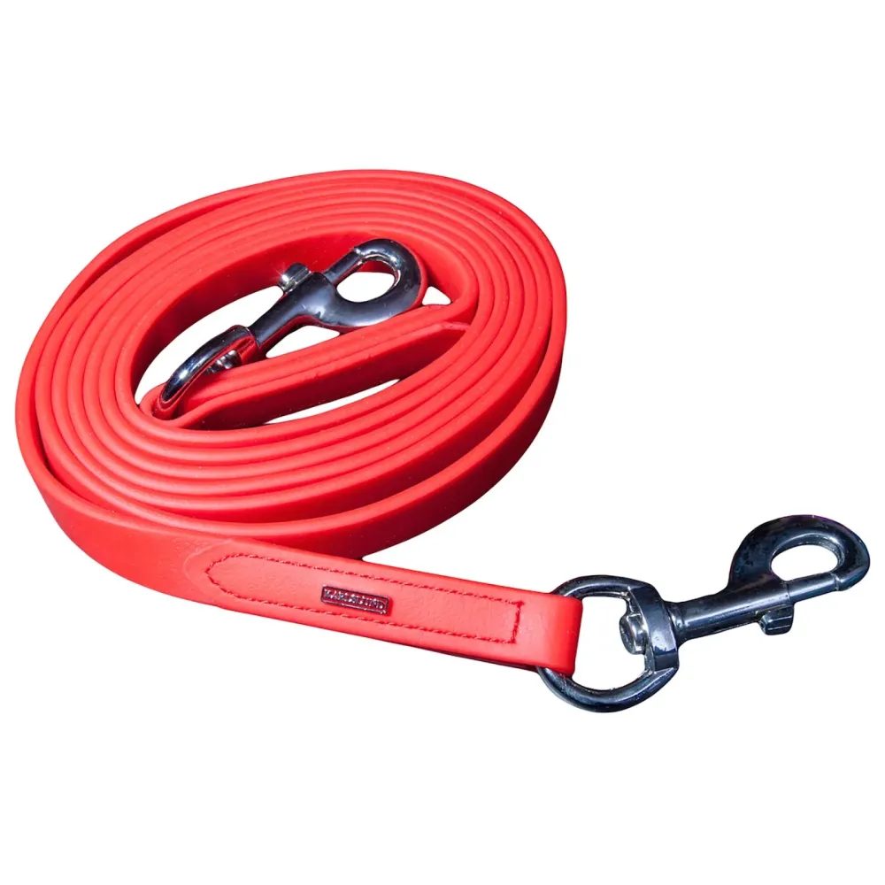 SuperStrap reins Red/Chrome Icelandic Horse