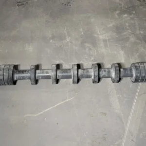 Rubber Disc Return Idler C5-RRD-36SB-1, 5" Roll Dia, 36" Belt Width