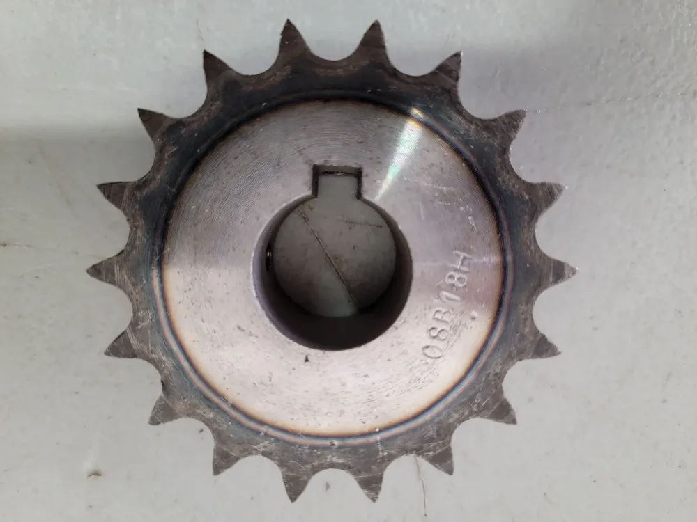 Roller Chain Sprocket 08B18H, No. 08, 18 Teeth