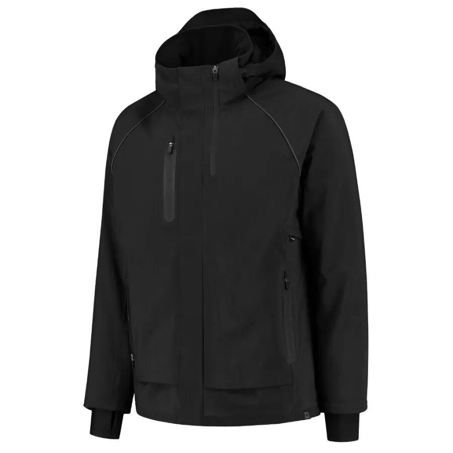 Dosis-gereduceerde Tricorp 402708 winterjas tech shell RE2050 zwart maat S