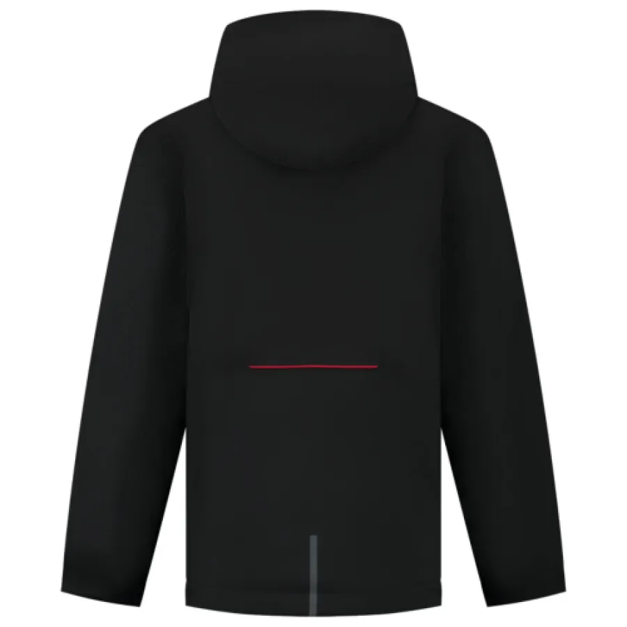 LED-geïllumineerde Tricorp Winter Tech Shell Accent zwart-rood L