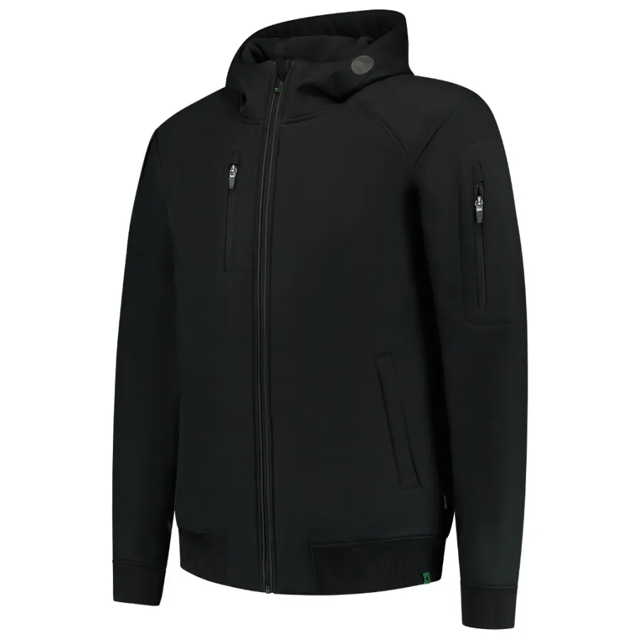Tricorp 402704 softshell bomber capuchon RE2050 zwart maat S