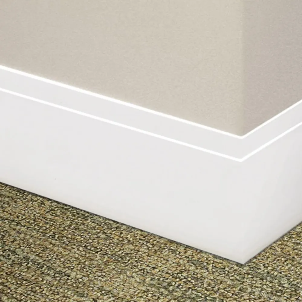 Mannington Edge Effects Gummi Wall Base - Lunar 4" 030